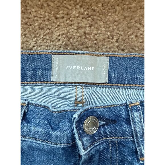 Everlane Skinny Ankle Jeans Light Wash Womens 25 Blue - Picture 3 of 6